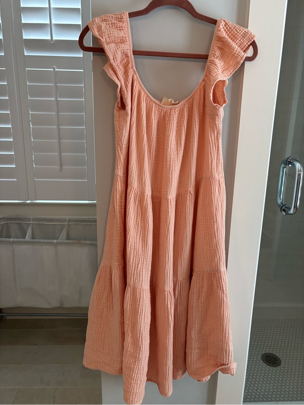 Nation LTD Gauze Tiered Dress